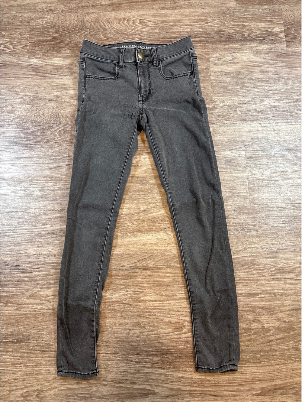 American Eagle Outfitters Black Super Stretch Jeggings Size 2 Regular